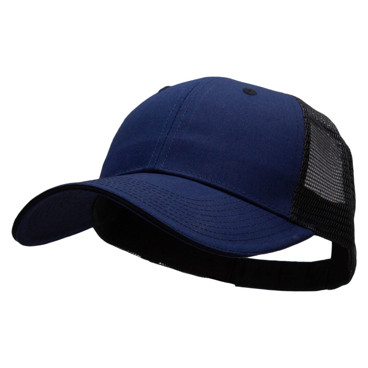 Big Size Garment Washed Cotton Twill Mesh Cap
