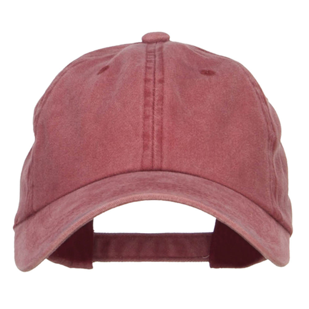 Unstructured Pigment Dyed Cotton Cap