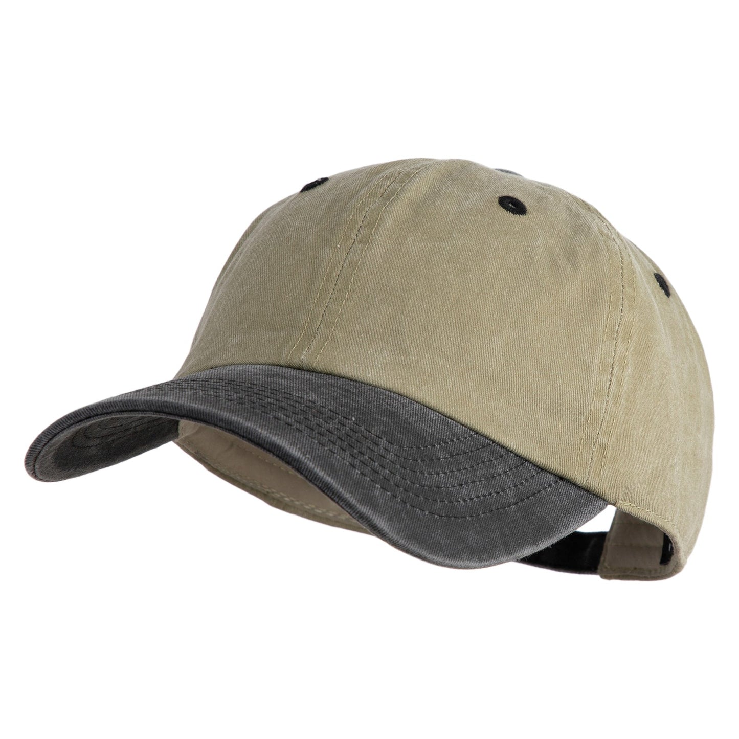 Unstructured Pigment Dyed Cotton Cap