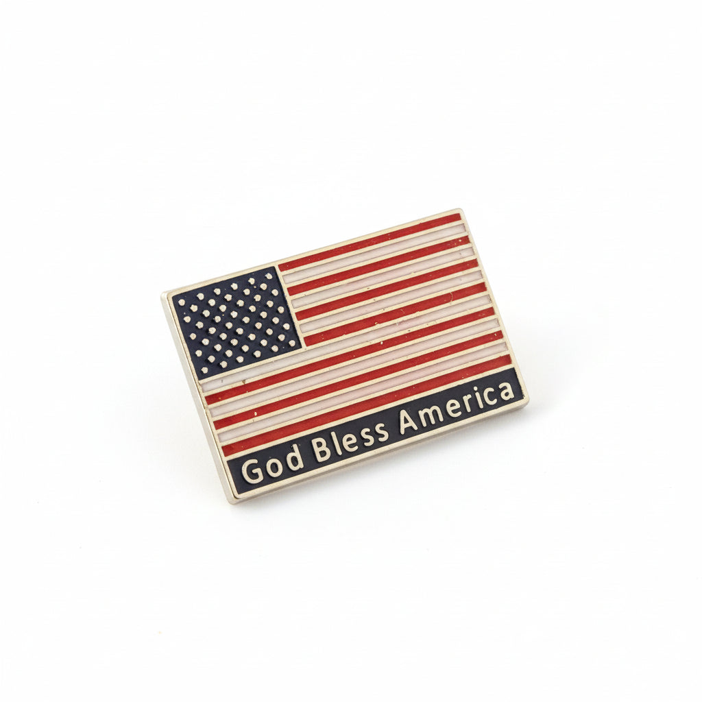 God Bless America Lapel Pin