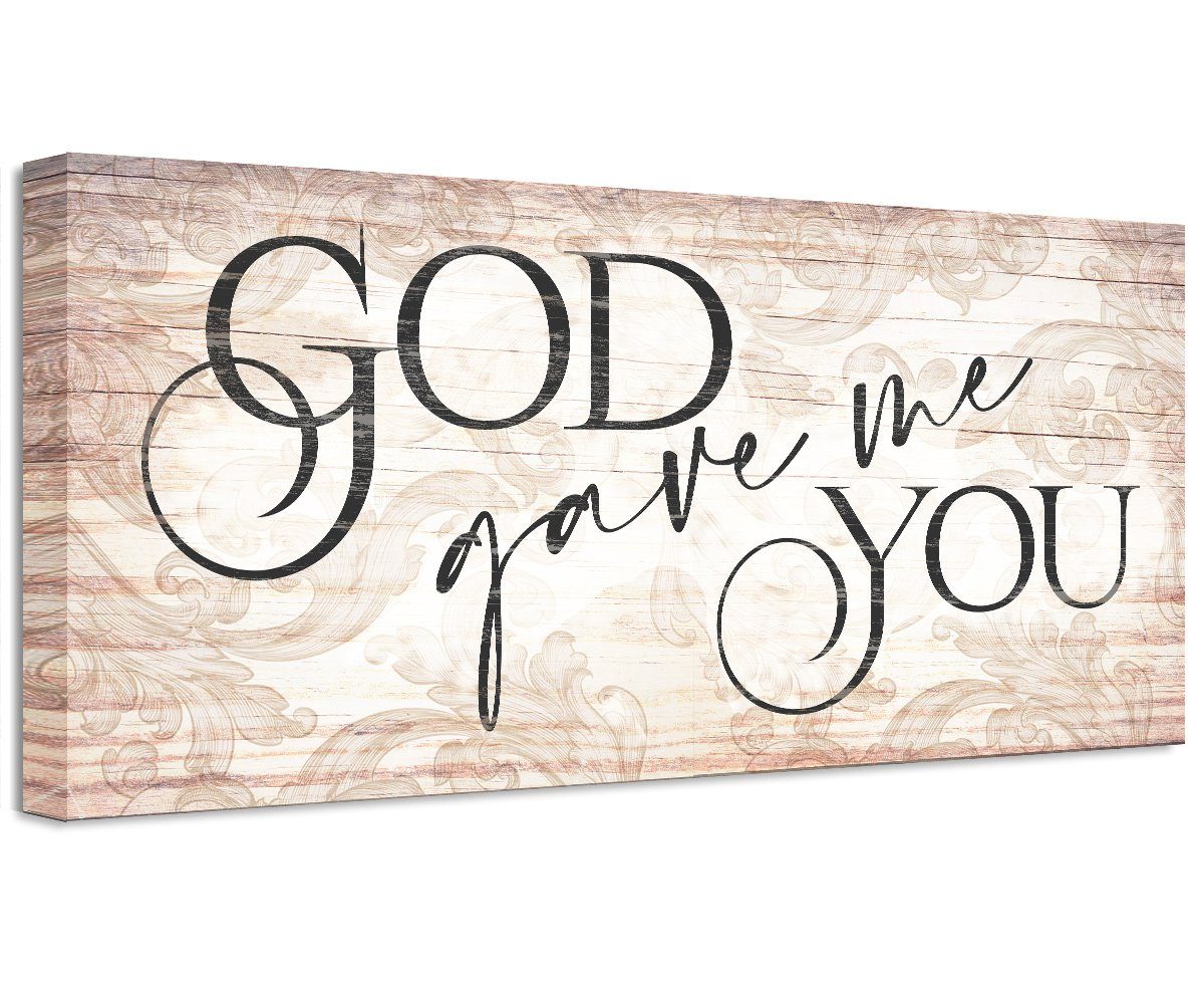 God Gave Me You - Canvas