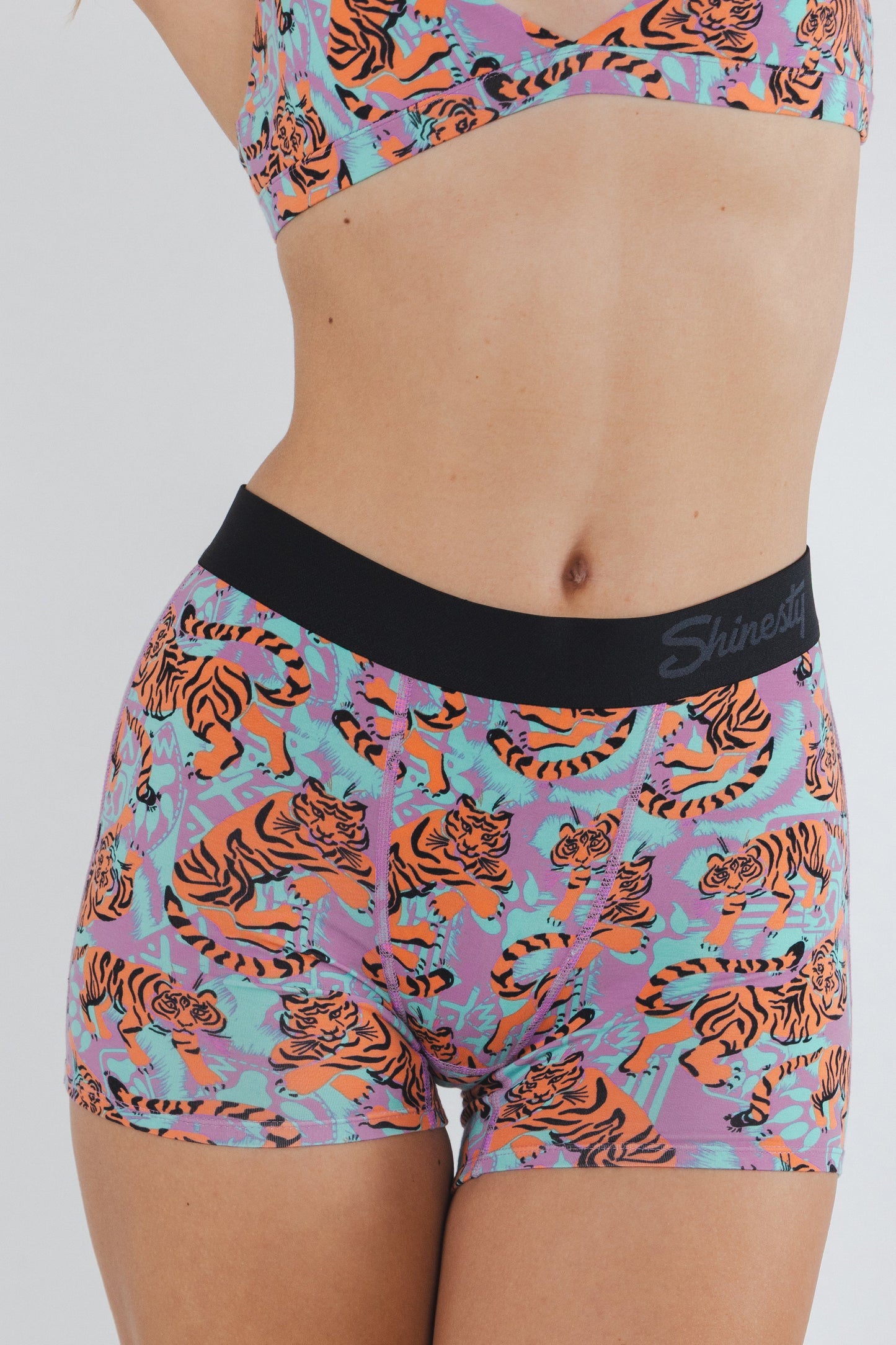 The Go Get 'Em | Abstract Tigers Women’s Boxers