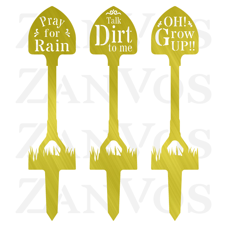 Shovel Garden Stakes
