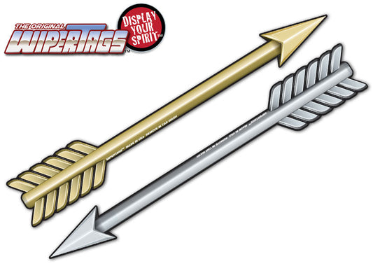 Archery Arrow Gold Silver WiperTag