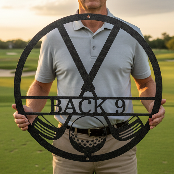 Golf Club Personalized Gifts - Custom Metal Sign