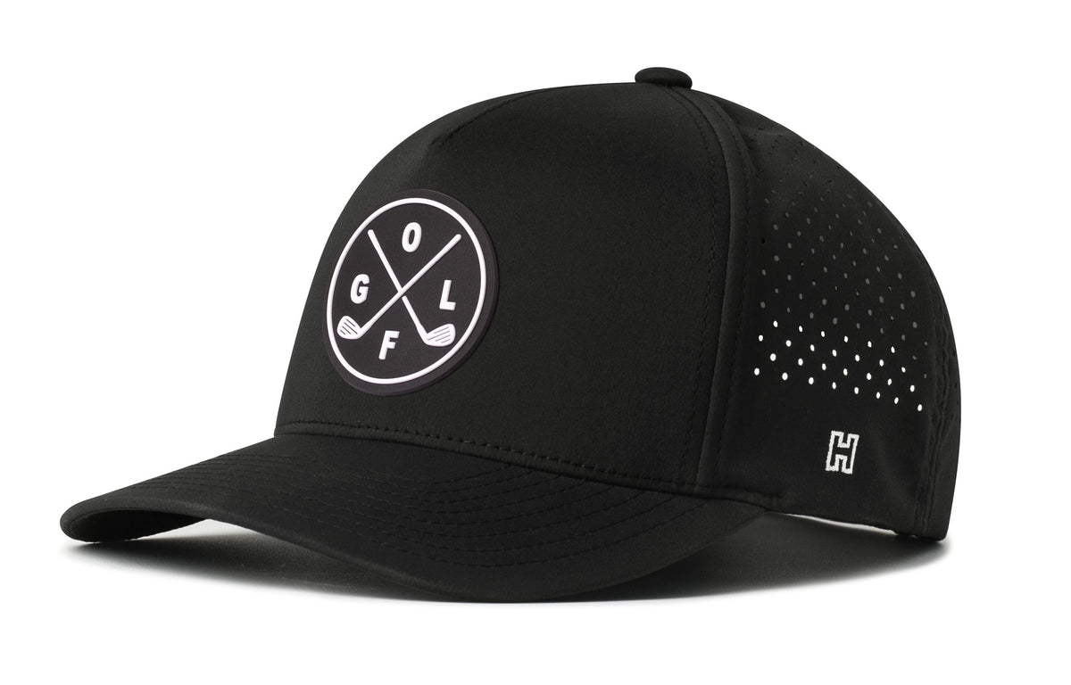 Golf X Performance 5-Panel Hat  |  Golf Flexfit Snapback