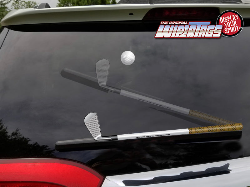 Golf Club and Ball WiperTag
