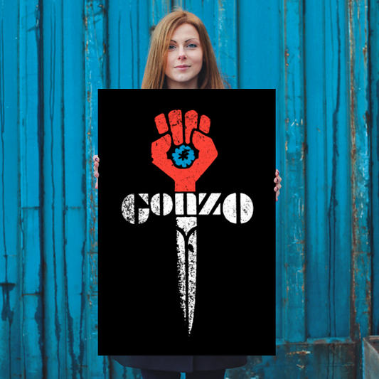Gonzo Journalism Fist Poster