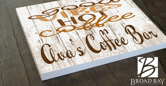 Good Vibes Hot Coffee - Personalized Coffee Lover Gifts