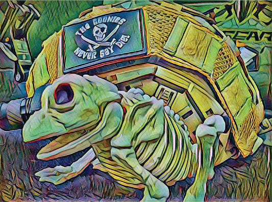 The Goonies Never Say Die! - 2x3 PVC Patch HEY YOU GUYS!