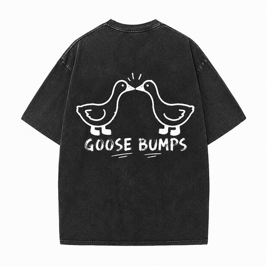 Goose Bumps Cute Vintage Washed T-shirt