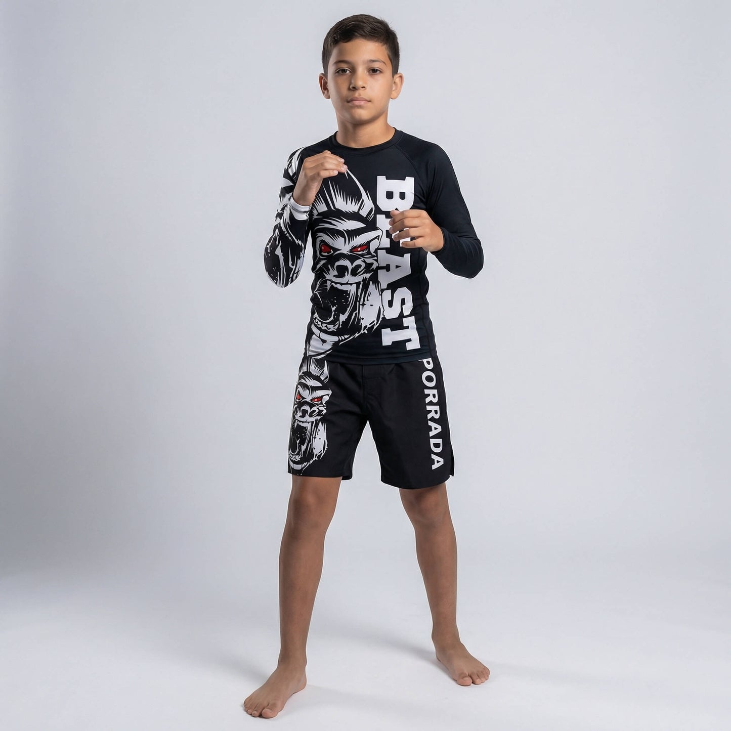 GORILLA BEAST KIDS RASH GUARD