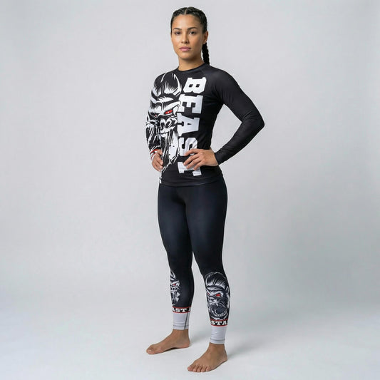 GORILLA BEAST WOMEN RASH GUARD