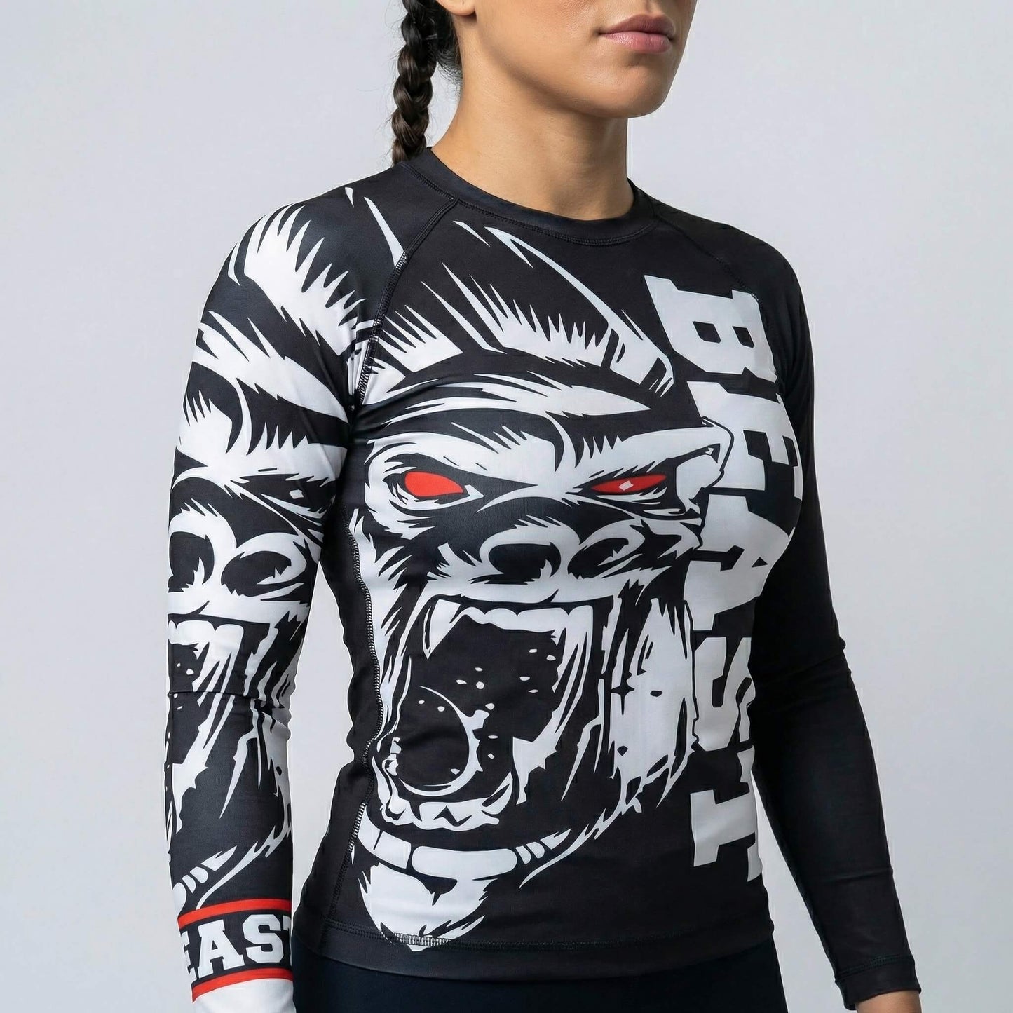 GORILLA BEAST WOMEN RASH GUARD