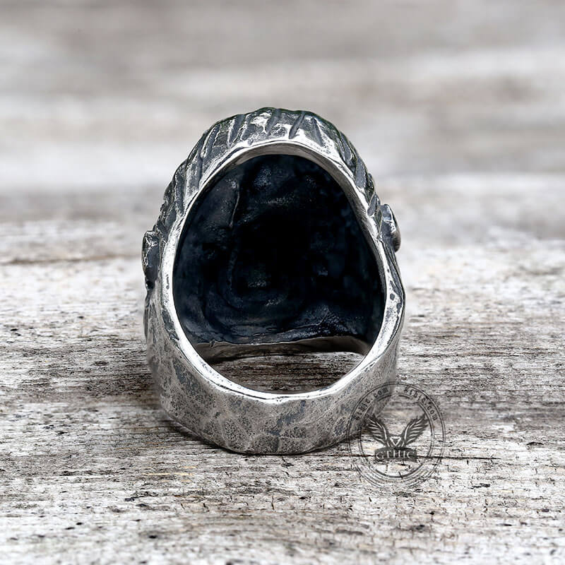 Gorilla King Stainless Steel Animal Ring