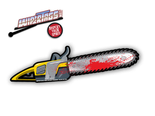 Gory Chainsaw WiperTags