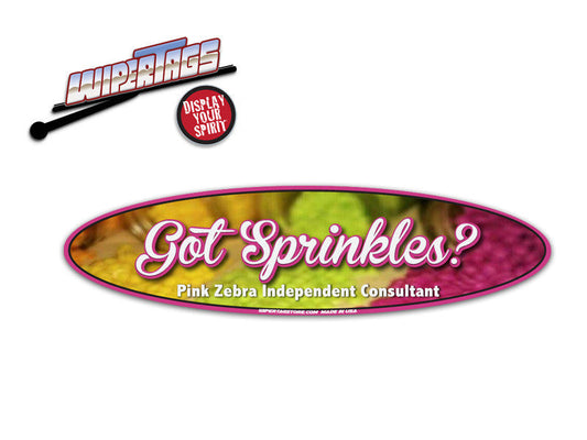Got Sprinkles WiperTags