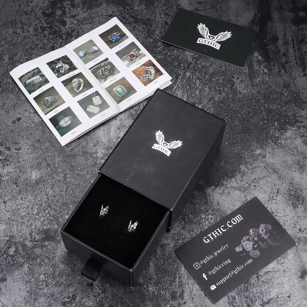 Gothic Skull Stainless Steel Earrings