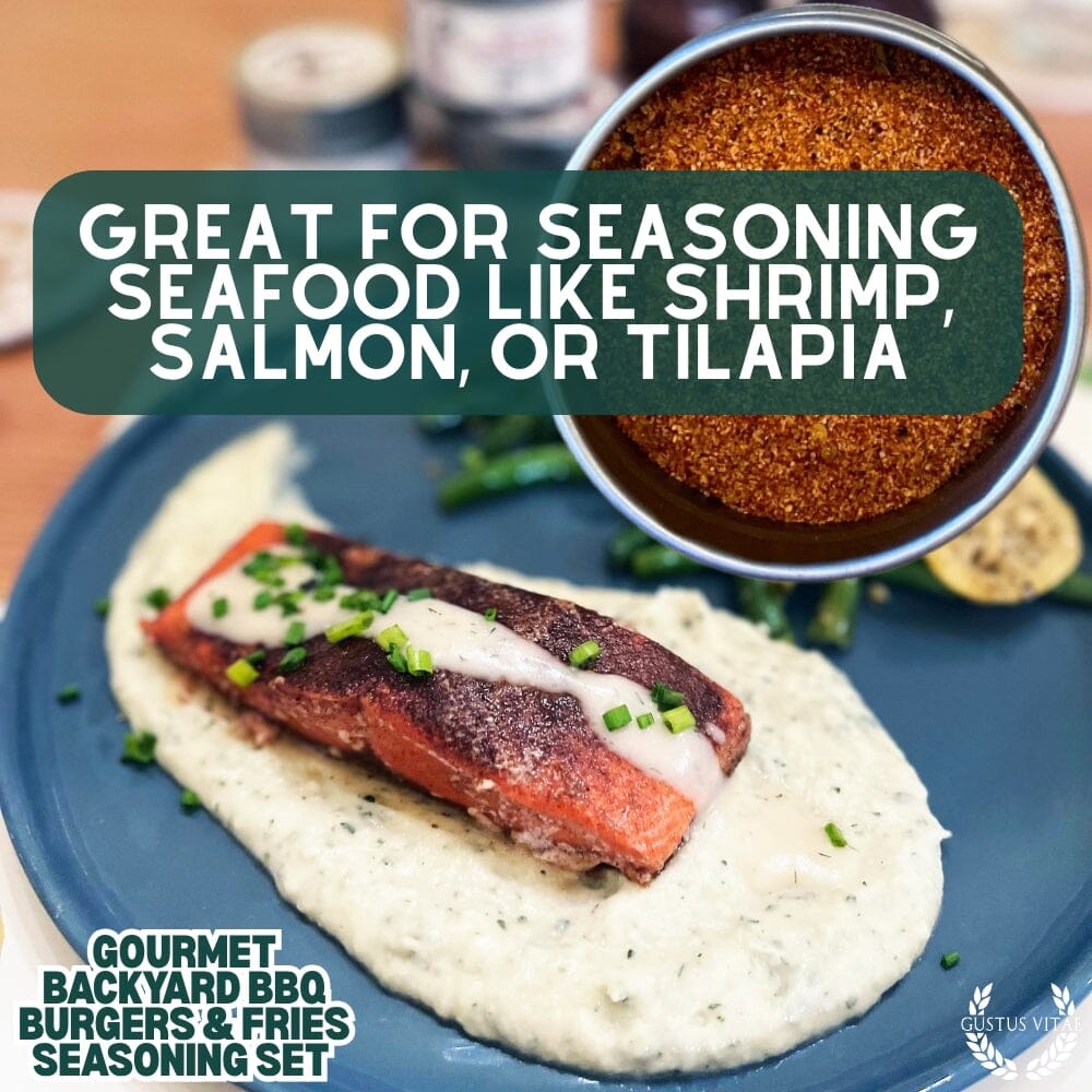 Gourmet Backyard BBQ Burgers & Fries Seasoning Set - Six Pack