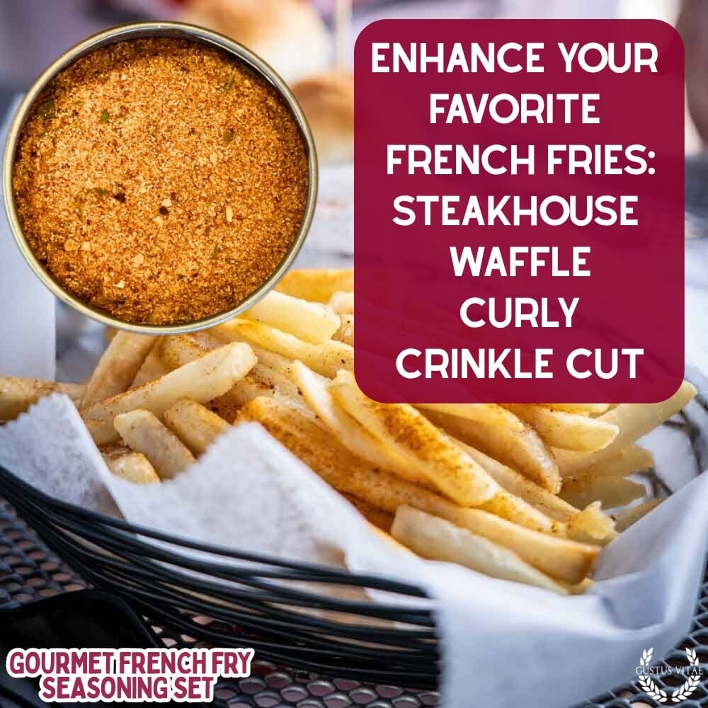 Gourmet French Fry Seasoning Set - Six Pack