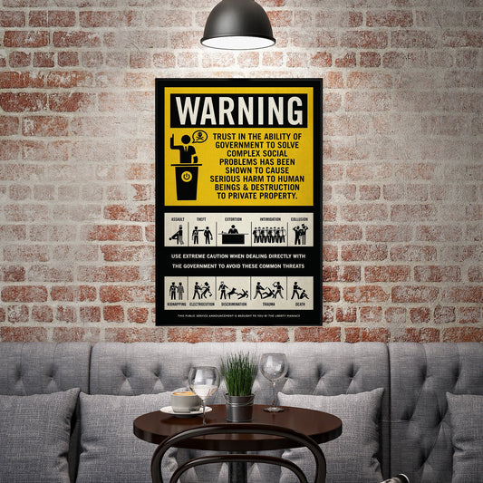 Government Warning Poster