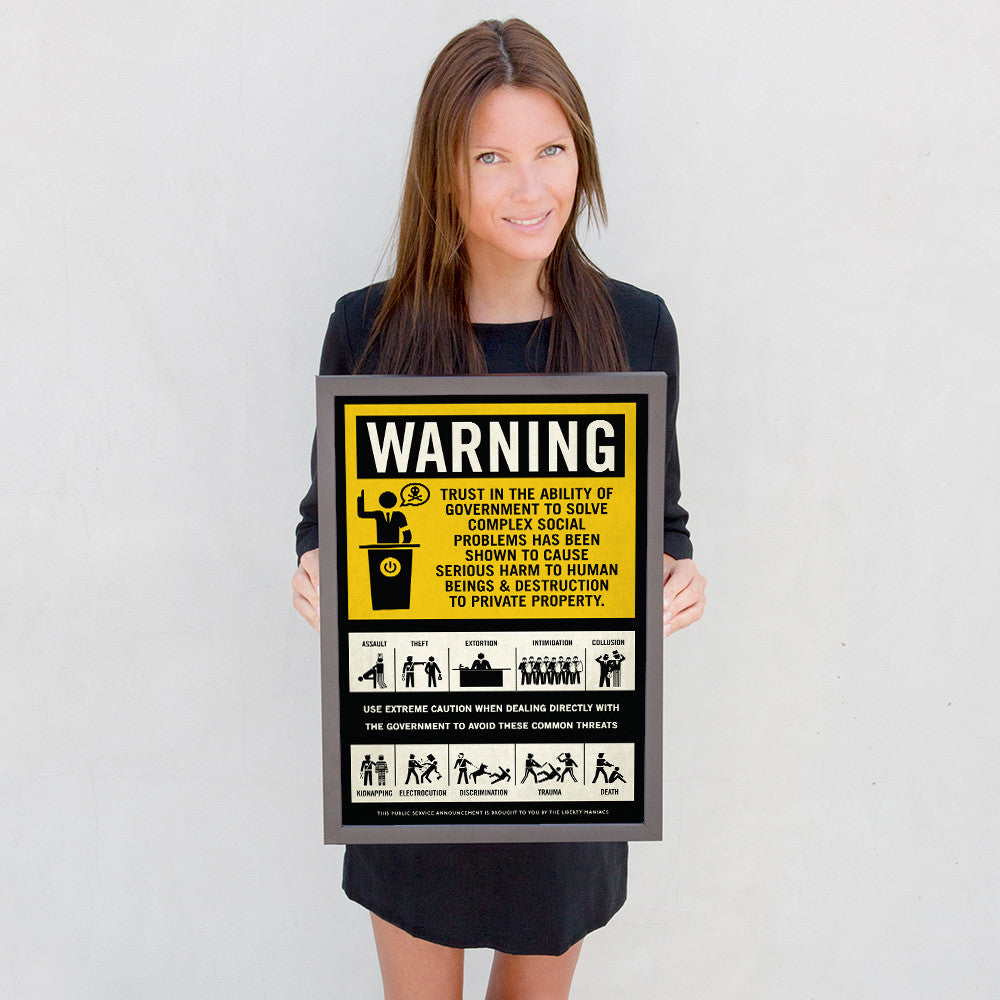Government Warning Poster