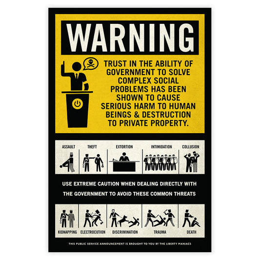 Government Warning Poster