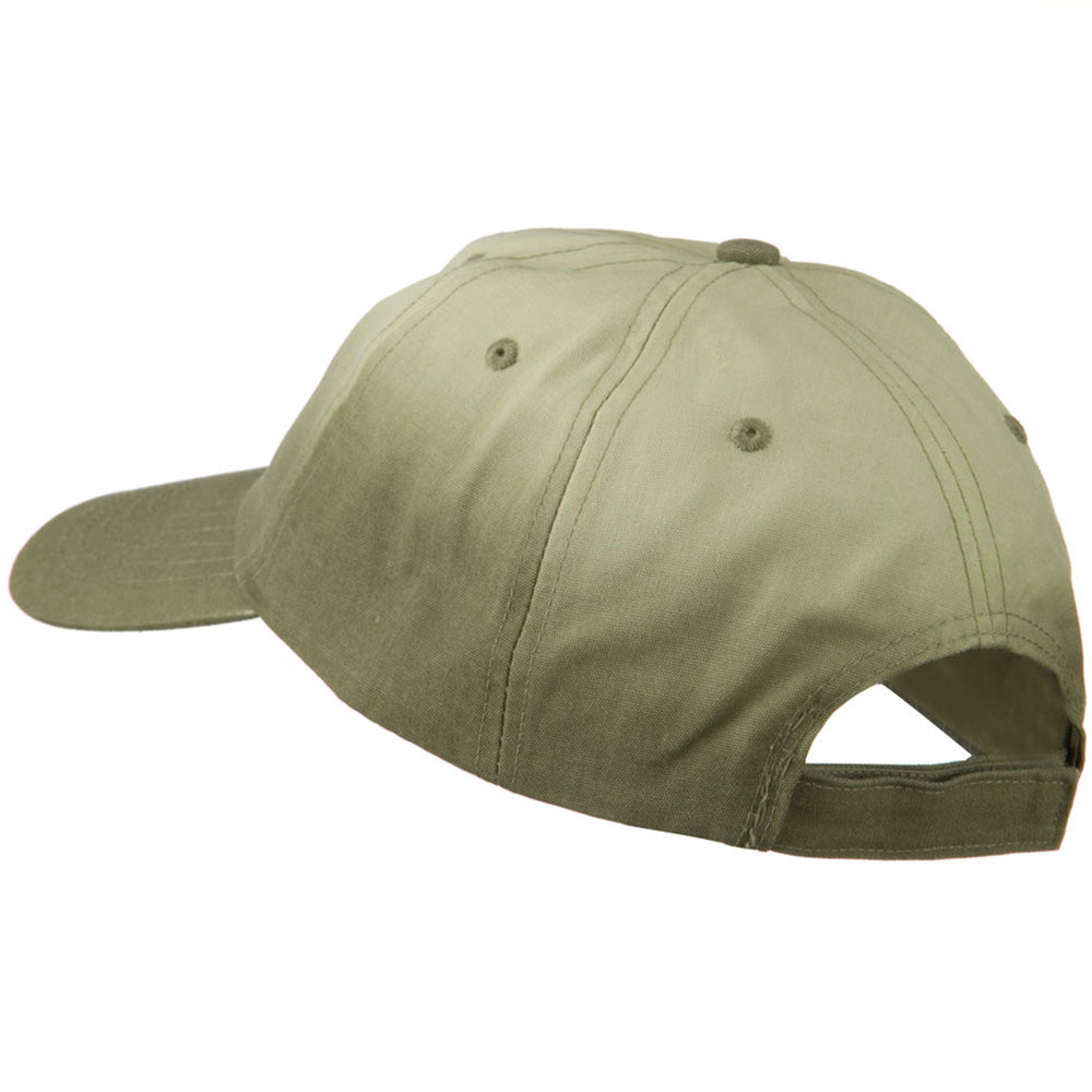 Low Profile Gradient Print Canvas Cap