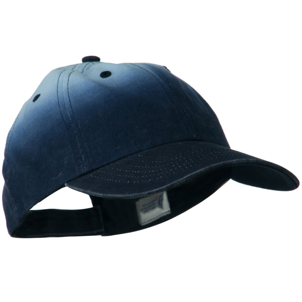 Low Profile Gradient Print Canvas Cap