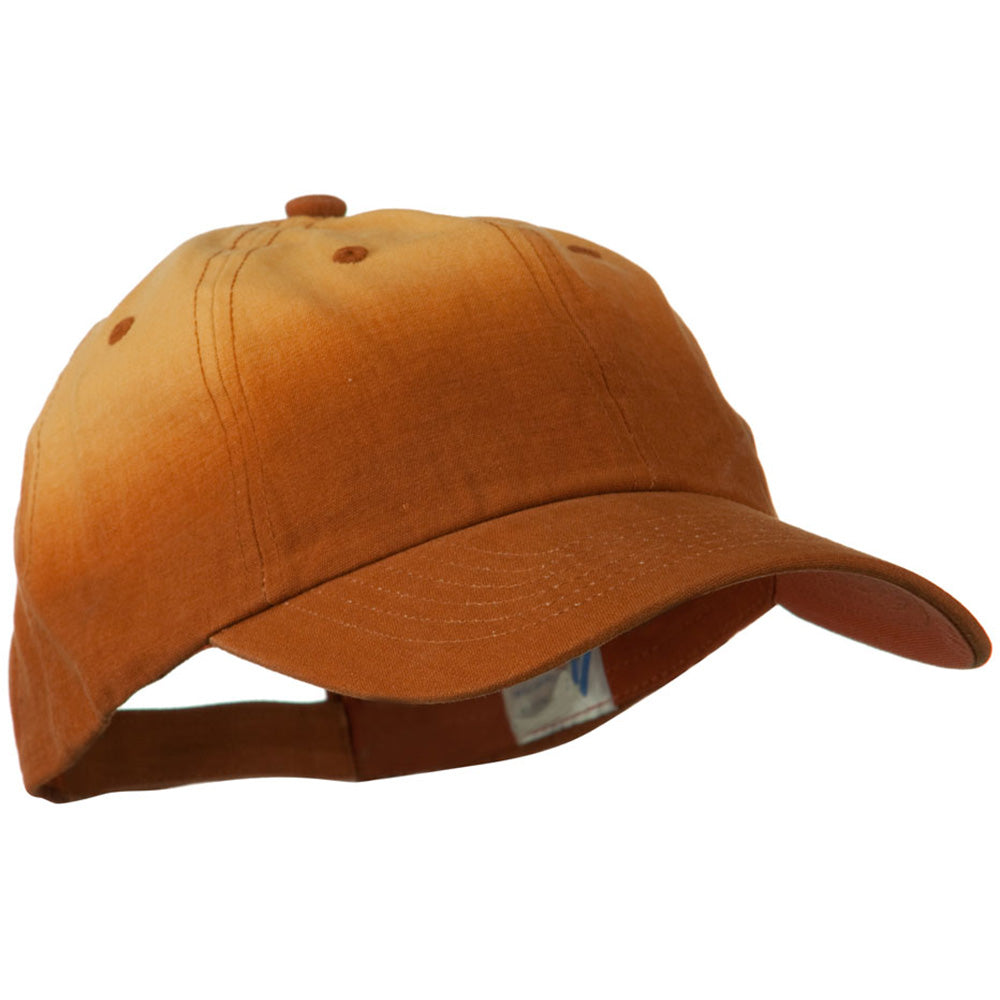 Low Profile Gradient Print Canvas Cap
