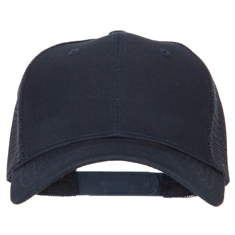 6 Panel High Profile Cotton Mesh Cap