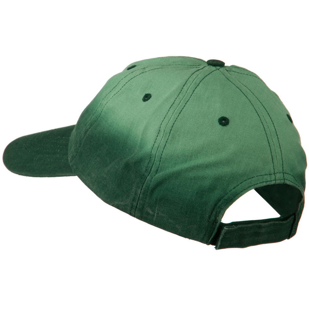 Low Profile Gradient Print Canvas Cap