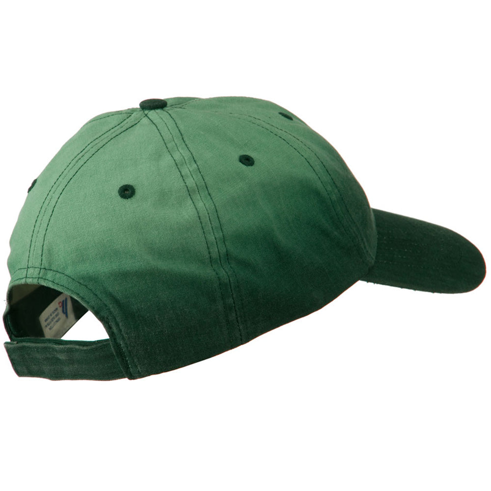 Low Profile Gradient Print Canvas Cap