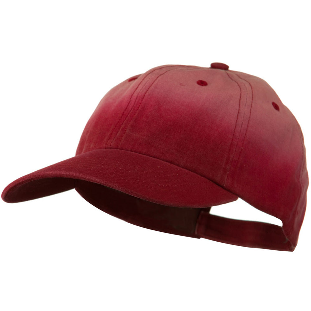 Low Profile Gradient Print Canvas Cap