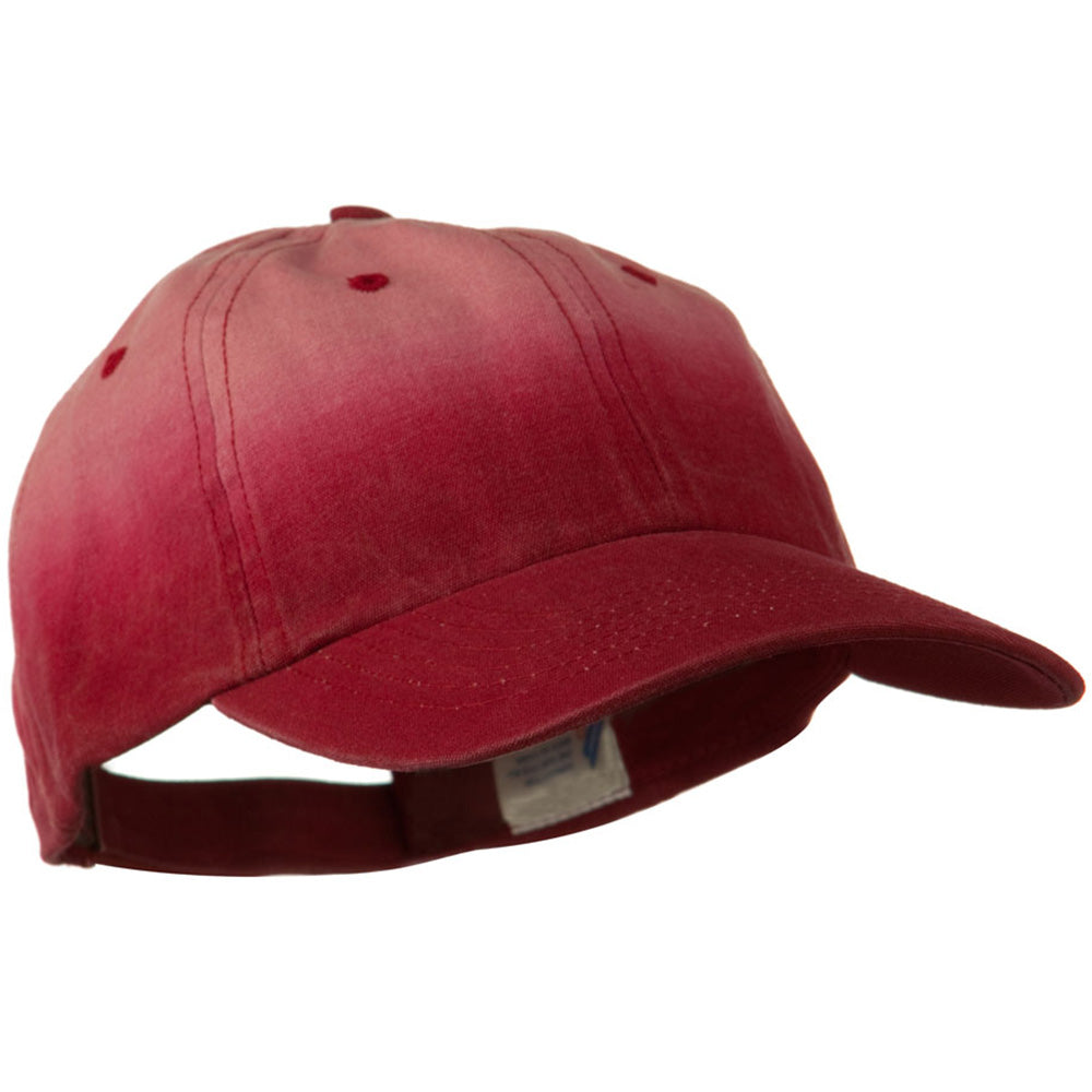 Low Profile Gradient Print Canvas Cap
