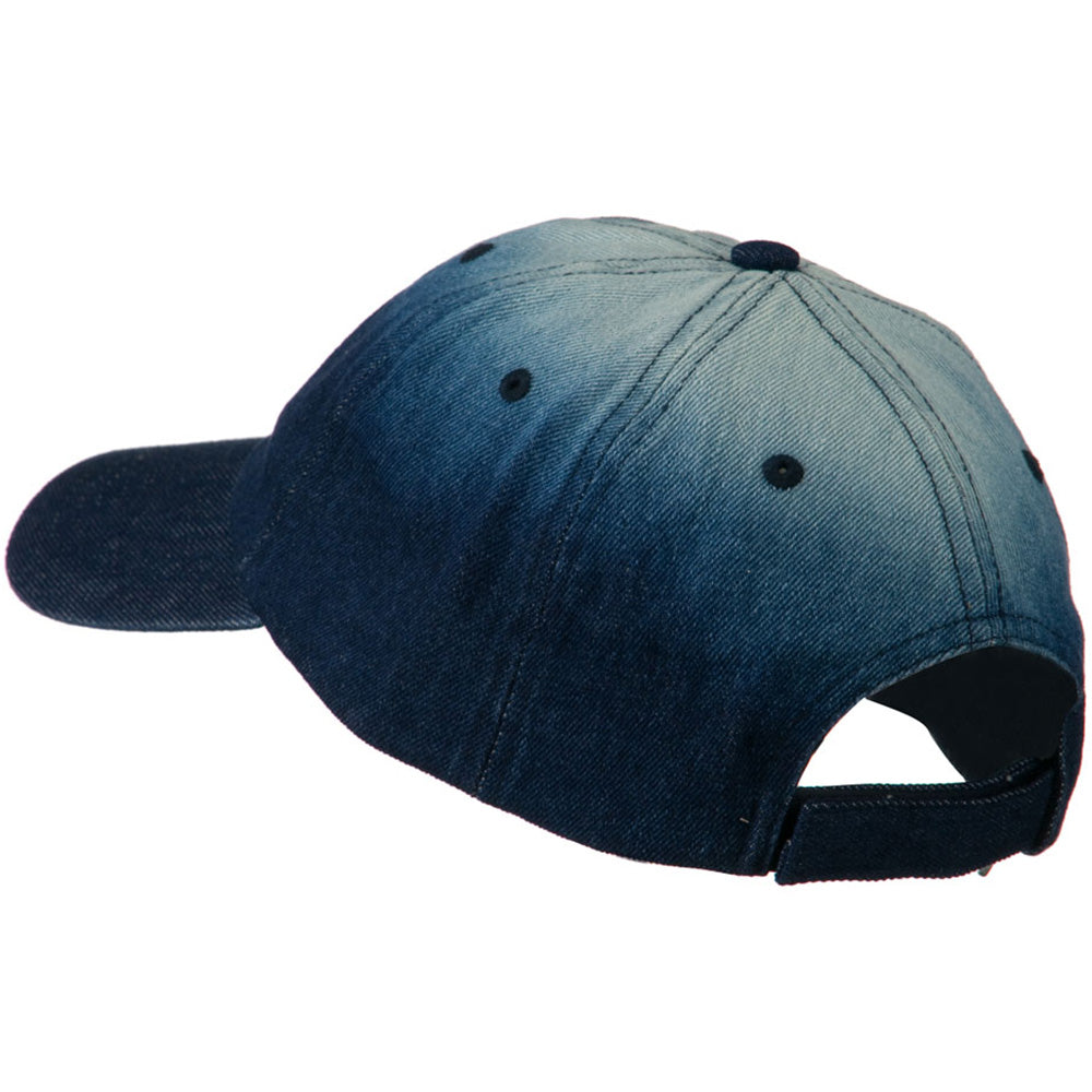 Low Profile Gradient Print Canvas Cap