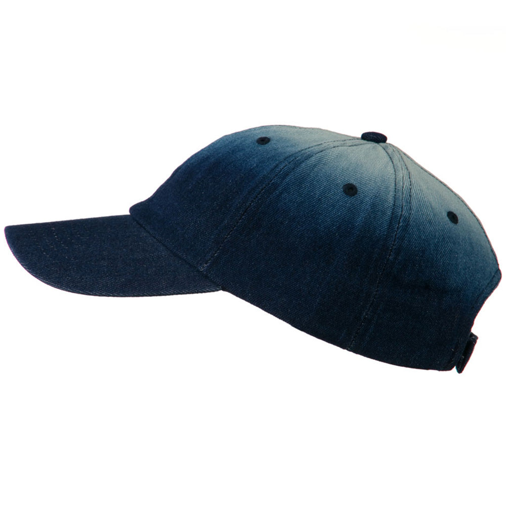 Low Profile Gradient Print Canvas Cap