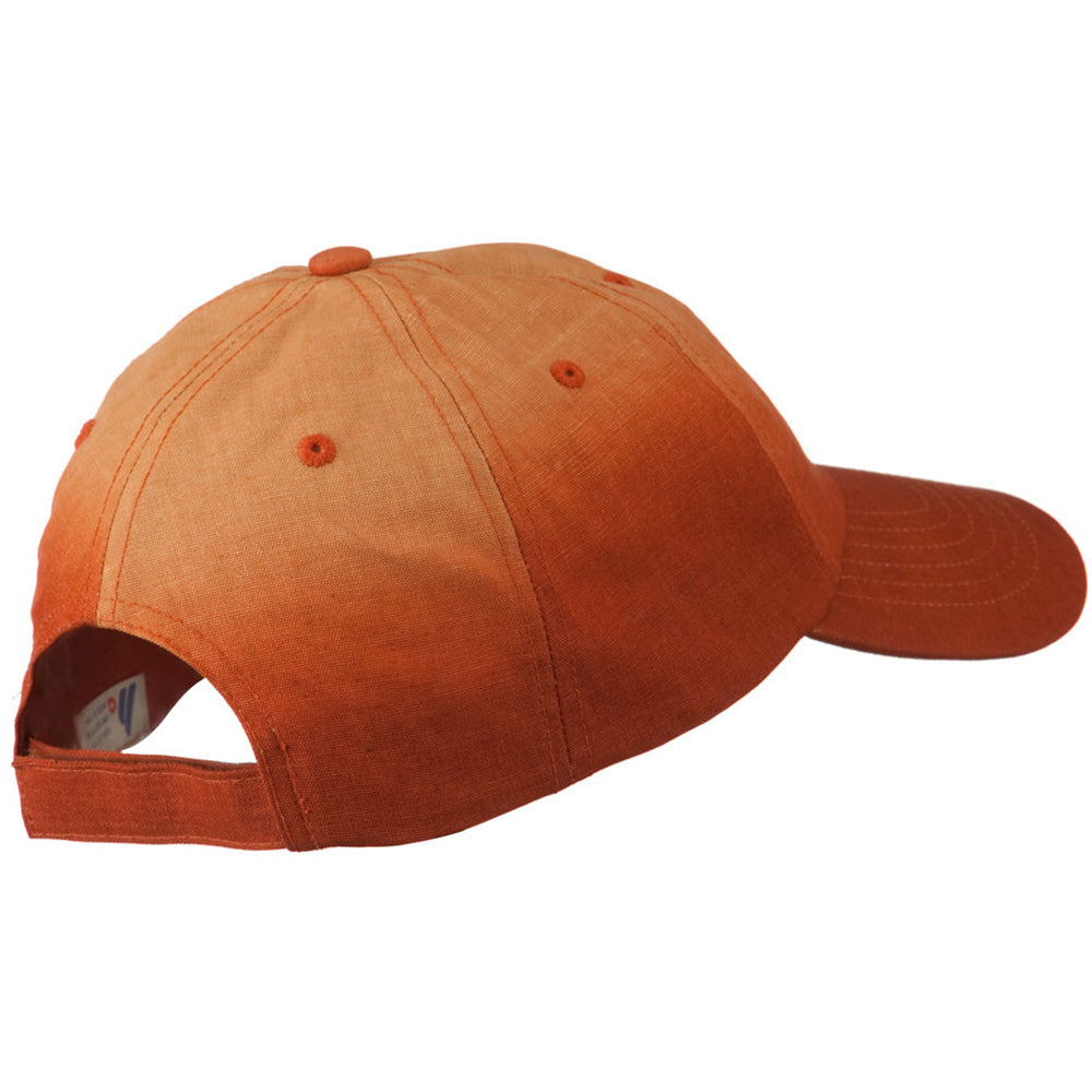 Low Profile Gradient Print Canvas Cap