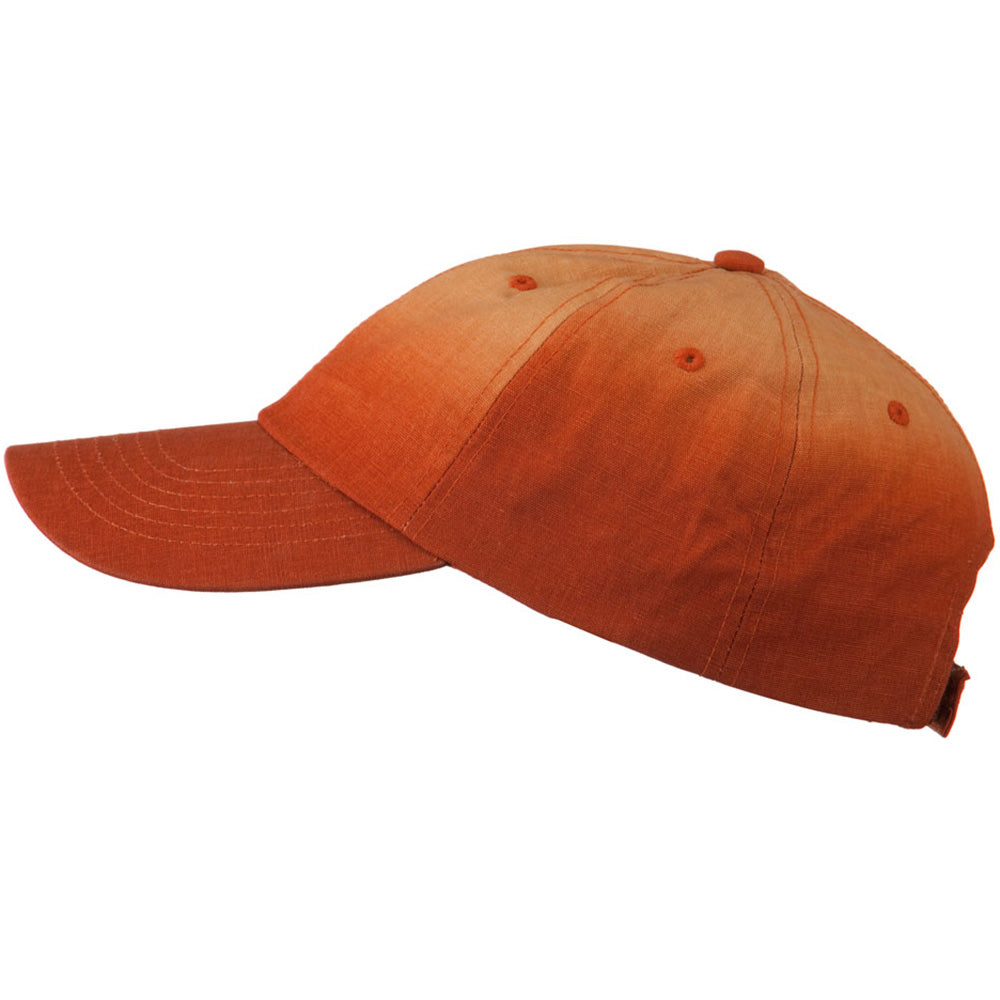 Low Profile Gradient Print Canvas Cap