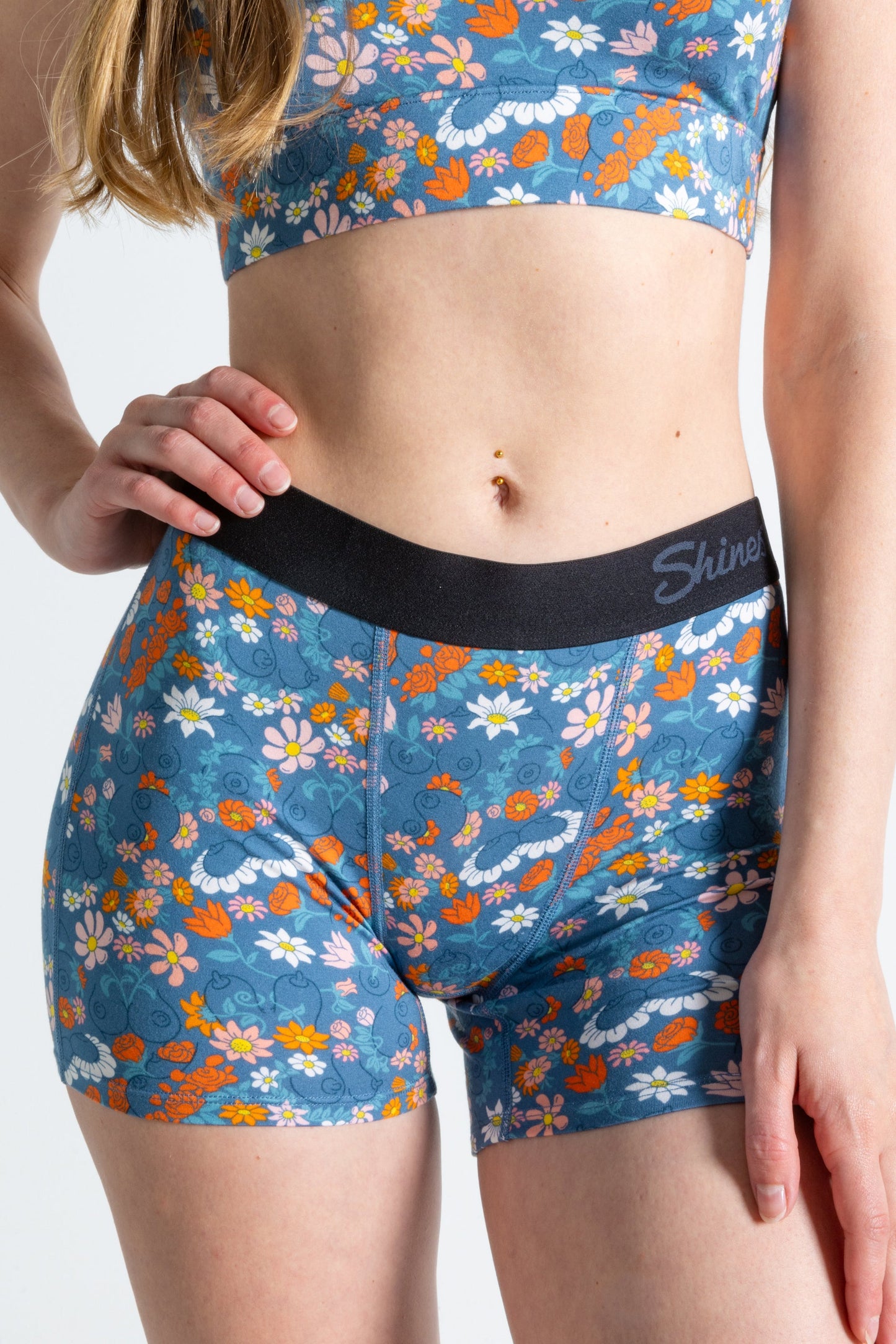 The Gardening Nips | Busty Floral Women’s Boxers