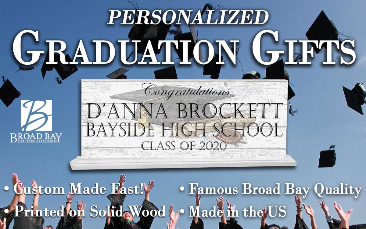 Graduation Gift Plaque Personalized High School, College Or University