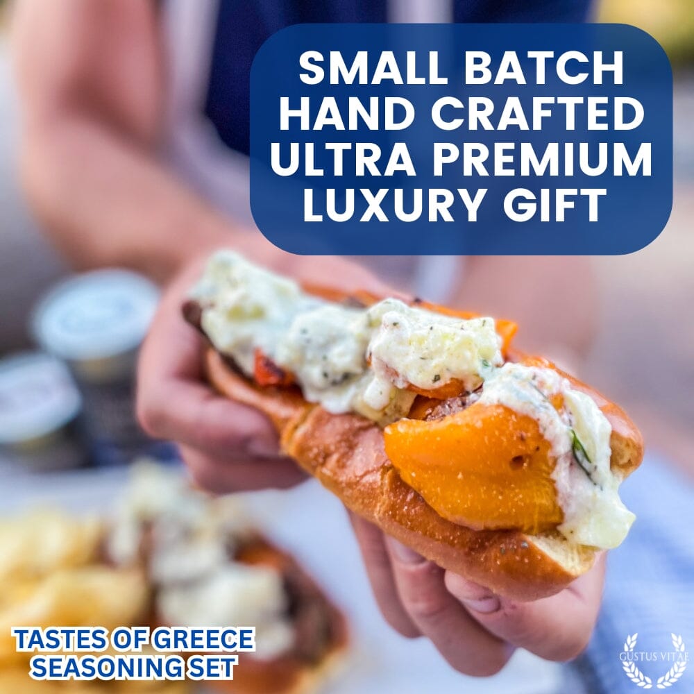 Greek Seasoning Gift Set - Tastes of Greece - Artisanal Spice Blends Six Pack