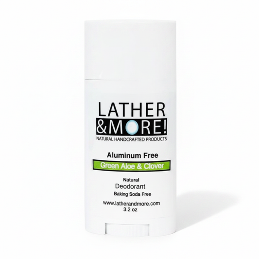 Green Aloe and Clover Natural Deodorant