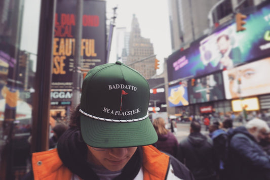 Green Bad Day To Be A Flagstick