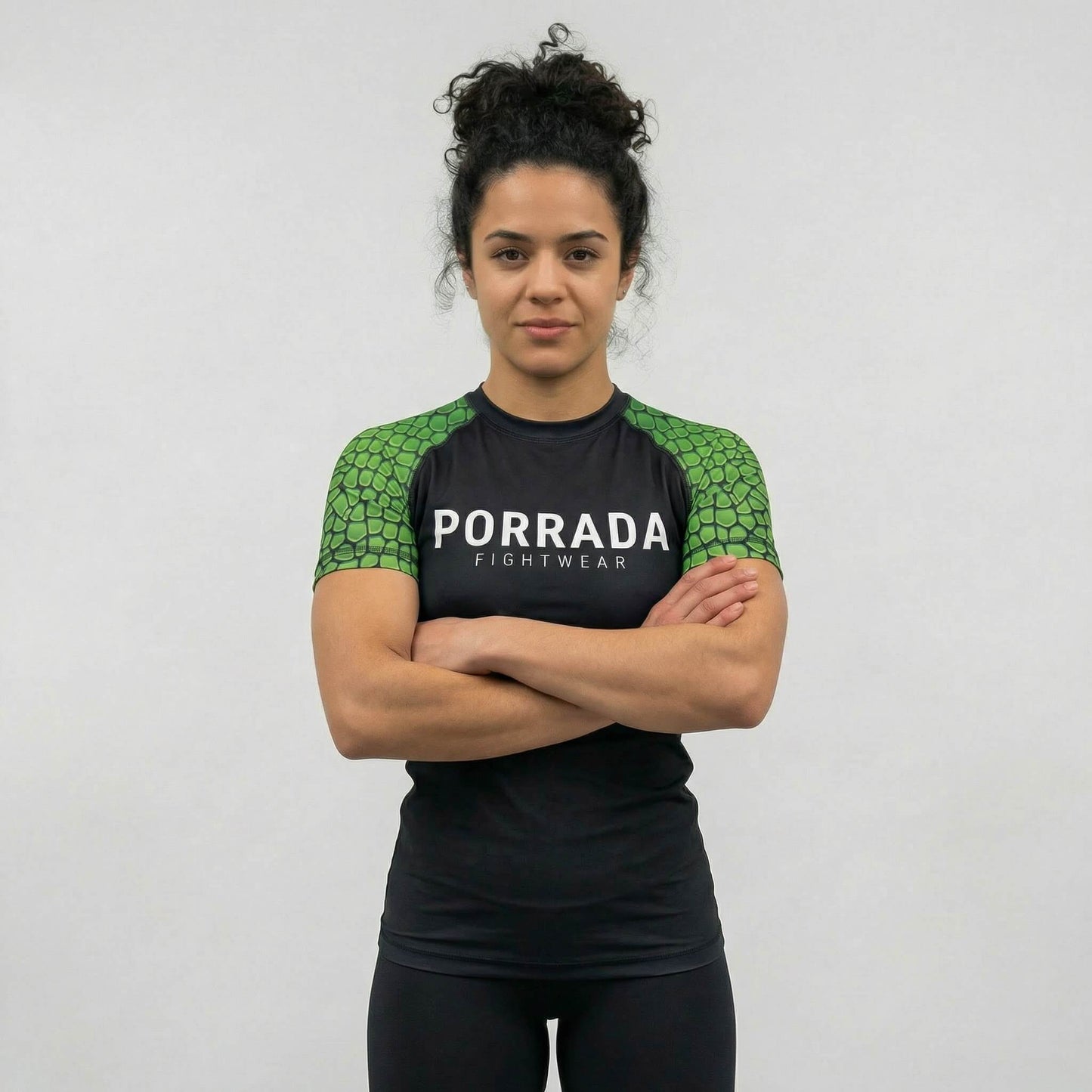 CROCO WOMEN SHORT SLEEVE RASH GUARD