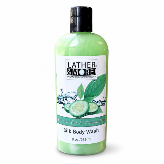 Green Tea and Cucumber Silk Body Wash