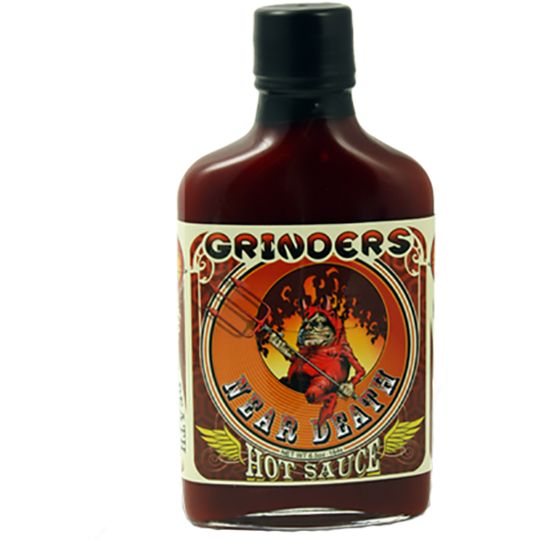 Grinders Near Death Hot Sauce (6.5 oz.)