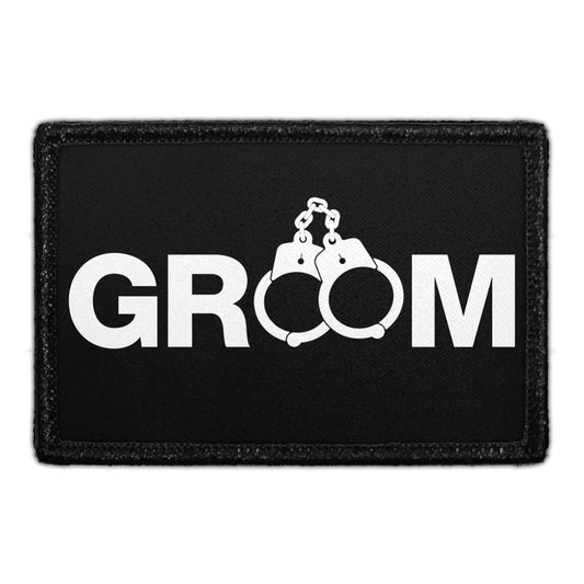 Groom - Handcuffs - Removable Patch