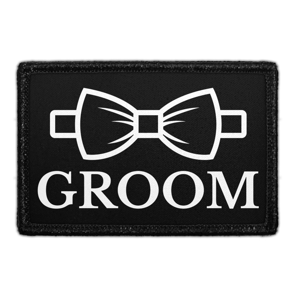 Groom - Ribbon - Removable Patch