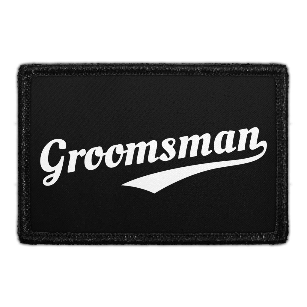 Groomsman - Sports - Removable Patch